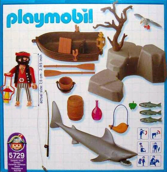 Playmobil 5729 - la presa del tiburón - Volver