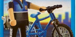 Playmobil - 5735-usa - Policeman with Bike