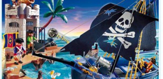 Playmobil - 5775-usa - Gefängnisinsel und Piratenschiff