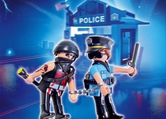 Playmobil - 5816-usa - Duo Pack Policía y ladrón