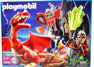 Playmobil - 5840-usa - Roca de Dragón
