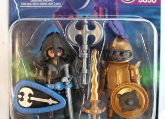 Playmobil - 5850-usa - Black Knight and Gold Knight Duo Pack