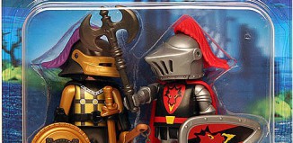 Playmobil - 5856-usa - Helmeted Knights Duo Pack