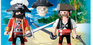 Playmobil - 5945-usa - Duo-Pack Piraten mit Totenkopf