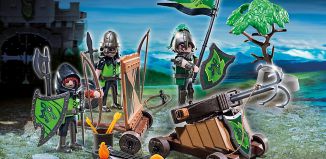 Playmobil - 6041-gre-net-esp-usa - Wolf Knights with Catapult