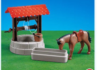 Playmobil - 7057v1 - Pferd und Brunnen