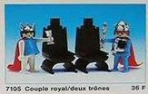 Playmobil - 7105 - Pareja real con trono