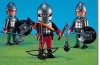 Playmobil - 7196 - 3 Knights With Weapons
