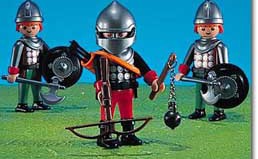 Playmobil - 7196 - 3 Knights With Weapons