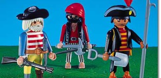 Playmobil - 7228 - 3 piratas