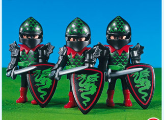 Playmobil - 7669 - 3 Green Dragon Knights