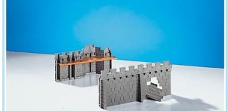 Playmobil - 7758 - Wall Extension for Knights` Empire Castle
