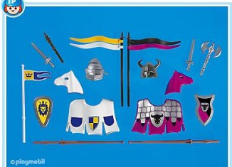 Playmobil - 7762 - Accesories chevaliers pour tournoi