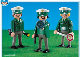 Playmobil - 7765-ger - 3 policeman