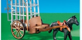 Playmobil - 7925 - Pferdewagen mit Käfig