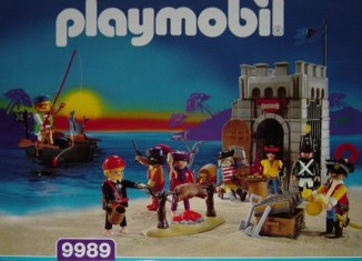 Playmobil - 9989-esp - Pirate Jail And Barbecue