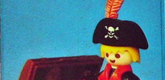 Playmobil - 23.38.5v1-trol - pirata / cofre del tesoro