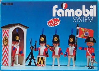 Playmobil - 3281-fam - Casacas rojas