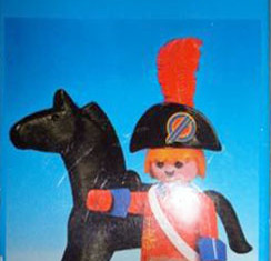 Playmobil - 3387-esp - redcoat officer / horse