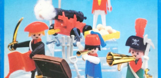 Playmobil - 3480-esp - 4 piratas