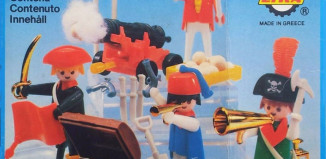 Playmobil - 3480-lyr - 4 Piratas