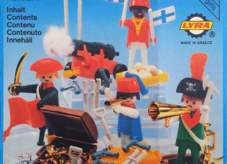 Playmobil - 3480-lyr - 4 Piratas