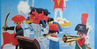 Playmobil - 3480-sch - 4 piratas