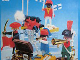 Playmobil - 3480-sch - 4 pirates