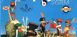 Playmobil - 3542-lyr - Piraten mit Schatz