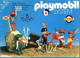 Playmobil - 3542-lyr - pirates / treasure chest