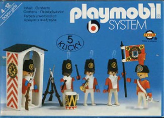 Playmobil - 3544-lyr - redcoat guards