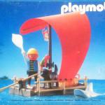 Playmobil Pirate Ocean Light Grey Shark Sea Animal 3736 