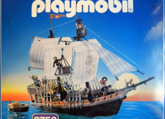 Playmobil - 3750v3-esp - Bergantin pirata