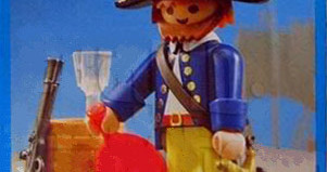 Playmobil - 3791-ant - pirate / rum barrel