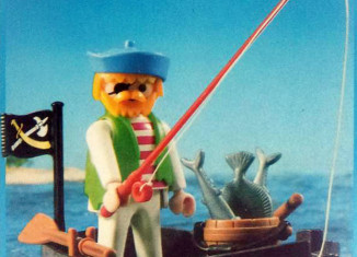 Playmobil - 3792-esp - Pirat mit Ruderboot