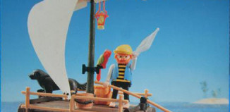 Playmobil - 3793-esp - pirate / raft