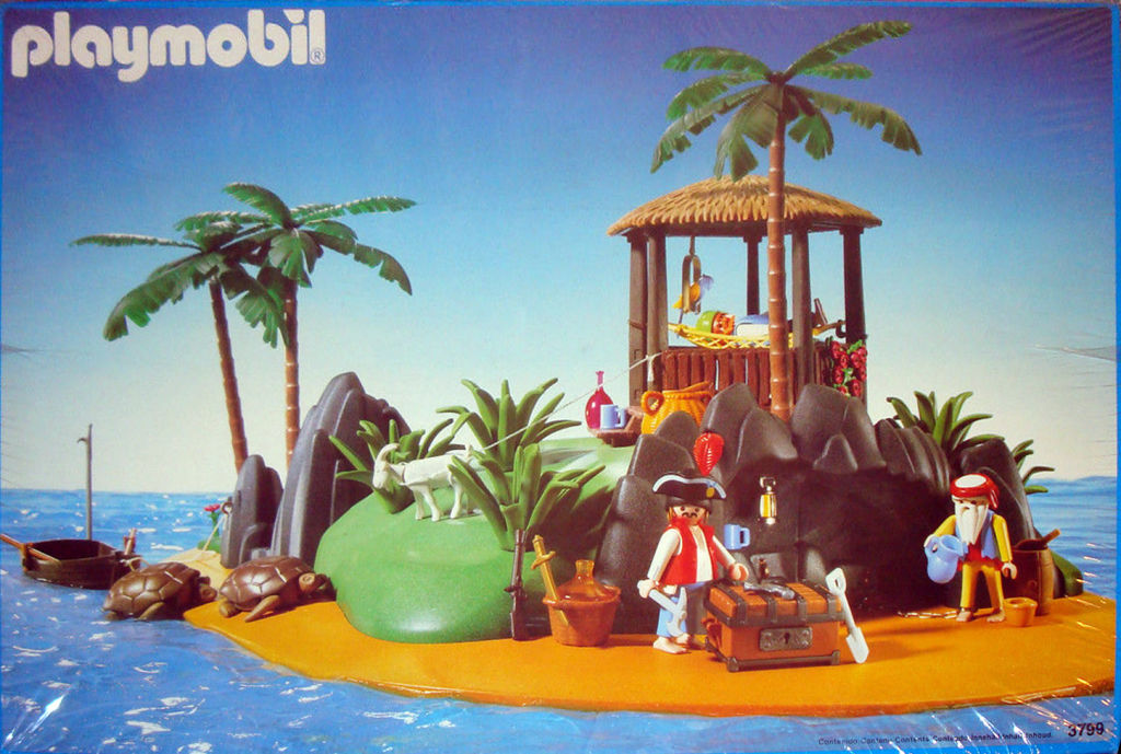 Playmobil 3799-esp - Treasure island - Box