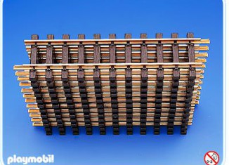 Playmobil - 4355-fam - 12 Straight Tracks