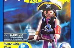 Playmobil - 4581v1-usa - Pirat mit Totenkopf