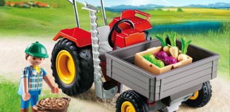 Playmobil - 6131 - fermier avec faucheuse