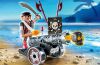 Playmobil - 6165 - Black Interactive Cannon with Raider