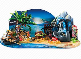 Playmobil - 6625 - advent calendar "mysterious treasure island"