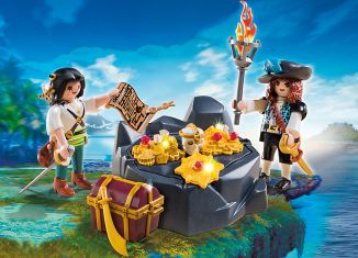 Playmobil - 6683 - Pirates Treasure Hideout - Detail Playmobil - 6683 - Pirates Treasure Hideout