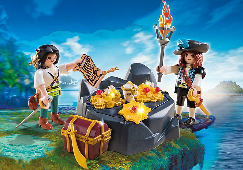 unfathomable Countryside Commander Playmobil Set: 6683 - Pirates Treasure Hideout - Klickypedia