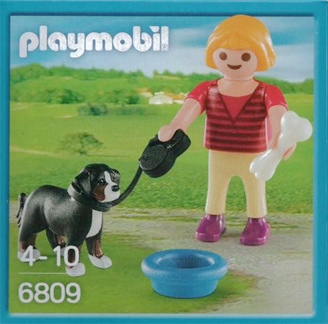 Playmobil 6809-bel - Girl with dog - Box