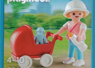Playmobil - 6810-bel - Mädchen mit Puppenwagen