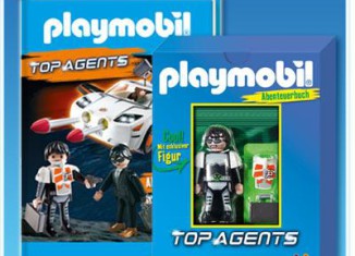 Playmobil - 80439-ger - Libro de aventuras - Top Agents