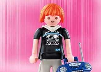 Playmobil - 5204v7 - Woman with ghetto blaster