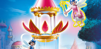 Playmobil - 6688 - Zauberhafter Blütenturm mit Feen-Spieluhr und Twinkle
