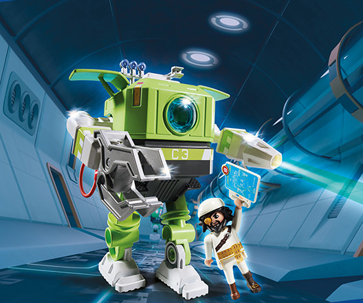 NEU OVP Playmobil Super 4-6693 Cleano-Roboter 
